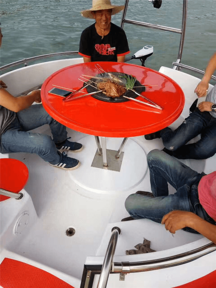 燒烤船，麻將船，BBQ