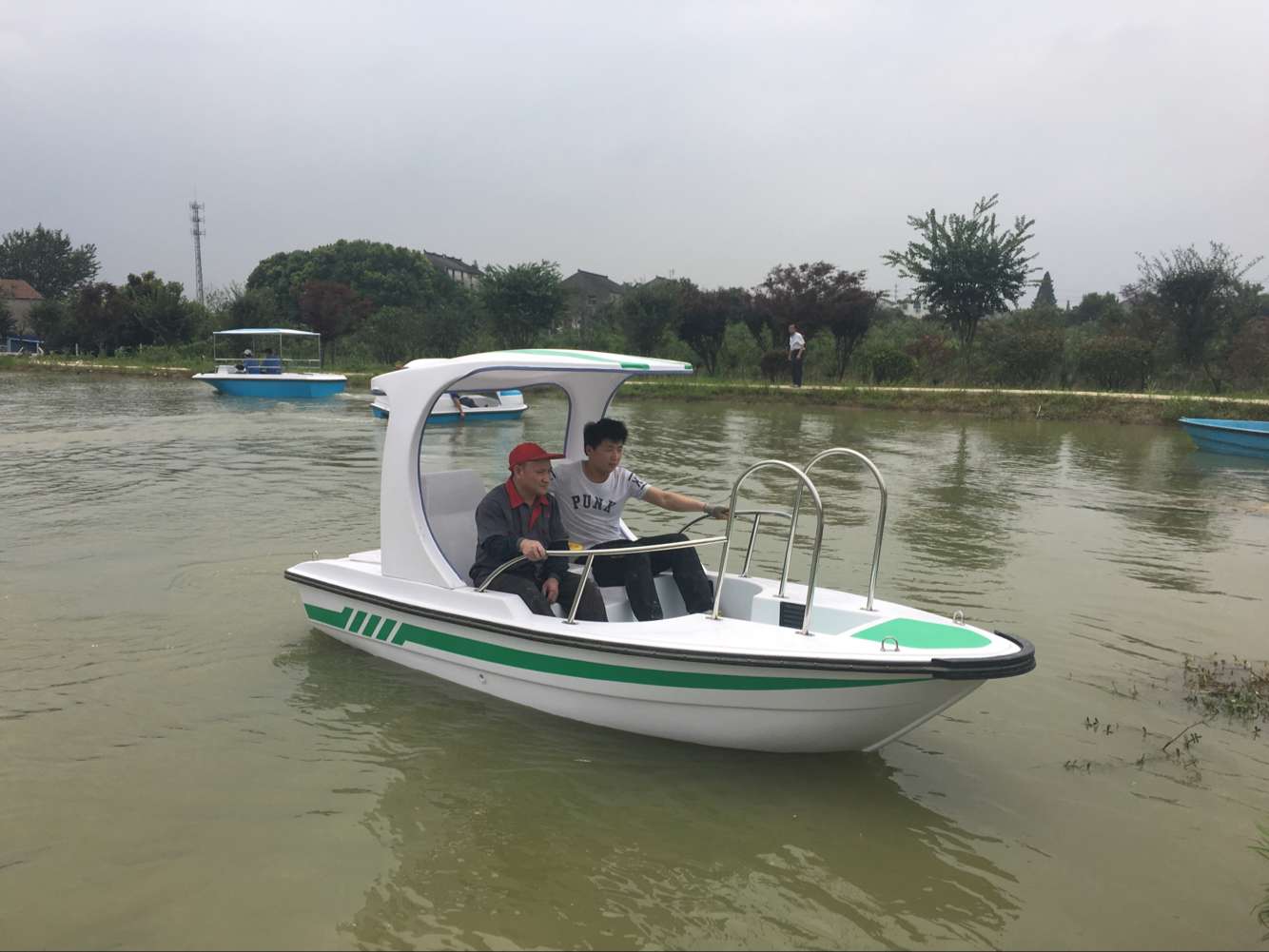 雙人豪華電動(dòng)船